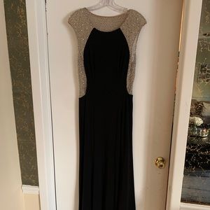 Long Black Evening Gown